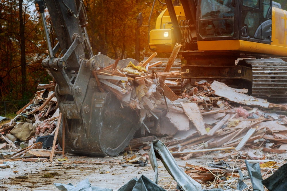 site debris hauling and cleanup by excavation pro la in Los Angeles